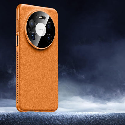 Soft Armor Cooling Plain Leather Hybrid PC Phone Case, For Huawei Mate 80 Pro Max, For Huawei Mate 80