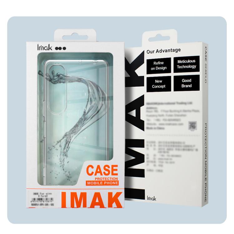 IMAK UX-10 Series clear phone case retail package with case protection insert