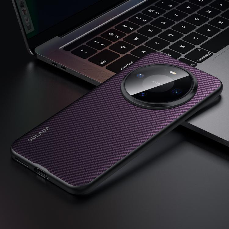 SULADA 600D Kevlar Texture PC Shockproof Phone Case, For Huawei Pura X View, For Huawei Pura 90 Pro Max 5G, For Huawei Pura 90 Pro 5G, For Huawei Mate 80 Pro Max, For Huawei Mate 80 / Mate 80 Pro, For Huawei Pura 80 Ultra 5G, For Huawei Pura 80 Pro 5G