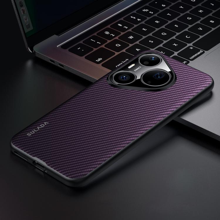 SULADA 600D Kevlar Texture PC Shockproof Phone Case, For Huawei Pura X View, For Huawei Pura 90 Pro Max 5G, For Huawei Pura 90 Pro 5G, For Huawei Mate 80 Pro Max, For Huawei Mate 80 / Mate 80 Pro, For Huawei Pura 80 Ultra 5G, For Huawei Pura 80 Pro 5G