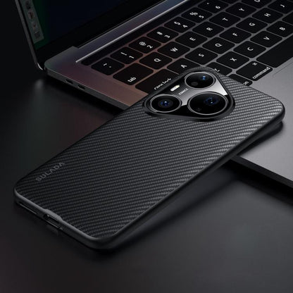 SULADA 600D Kevlar Texture PC Shockproof Phone Case, For Huawei Pura X View, For Huawei Pura 90 Pro Max 5G, For Huawei Pura 90 Pro 5G, For Huawei Mate 80 Pro Max, For Huawei Mate 80 / Mate 80 Pro, For Huawei Pura 80 Ultra 5G, For Huawei Pura 80 Pro 5G