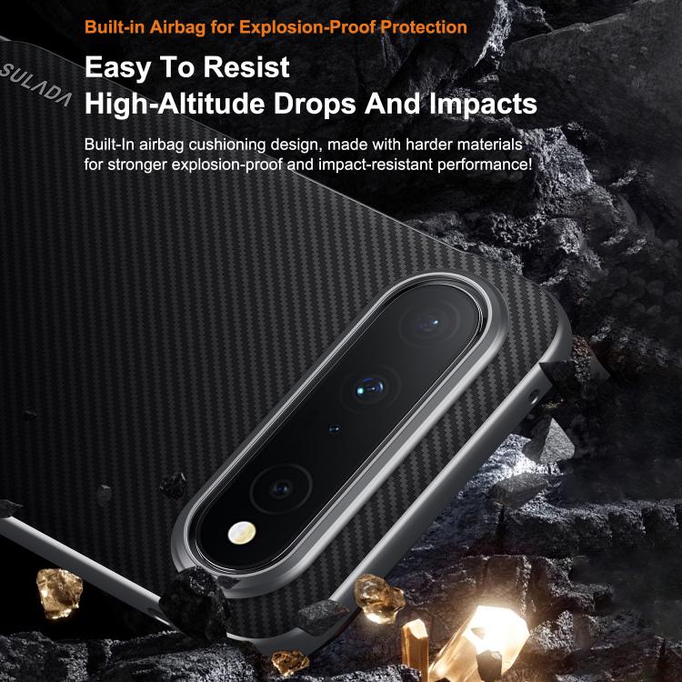 SULADA 600D Kevlar Texture PC Shockproof Phone Case, For Huawei Pura X View, For Huawei Pura 90 Pro Max 5G, For Huawei Pura 90 Pro 5G, For Huawei Mate 80 Pro Max, For Huawei Mate 80 / Mate 80 Pro, For Huawei Pura 80 Ultra 5G, For Huawei Pura 80 Pro 5G