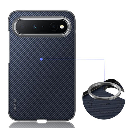 SULADA 600D Kevlar Texture PC Shockproof Phone Case, For Huawei Pura X View, For Huawei Pura 90 Pro Max 5G, For Huawei Pura 90 Pro 5G, For Huawei Mate 80 Pro Max, For Huawei Mate 80 / Mate 80 Pro, For Huawei Pura 80 Ultra 5G, For Huawei Pura 80 Pro 5G