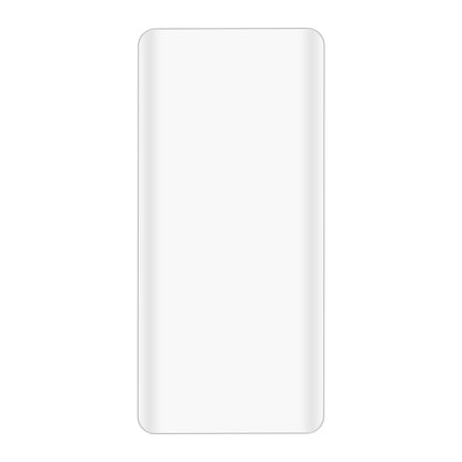 Curved UV 3D tempered glass screen protector sheet, clear and flexible fit