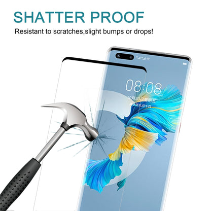 Tempered glass screen protector with anti-shatter, scratch-resistant shield over phone