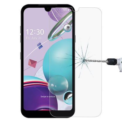 Clear tempered glass screen protector film for LG phone, 2.5D edge