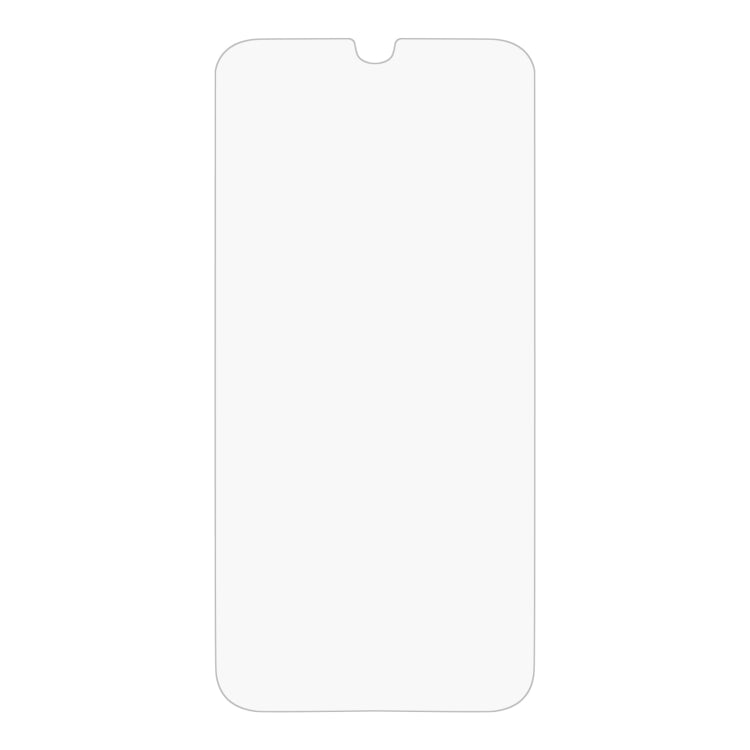 Clear tempered glass screen protector film, front panel shape