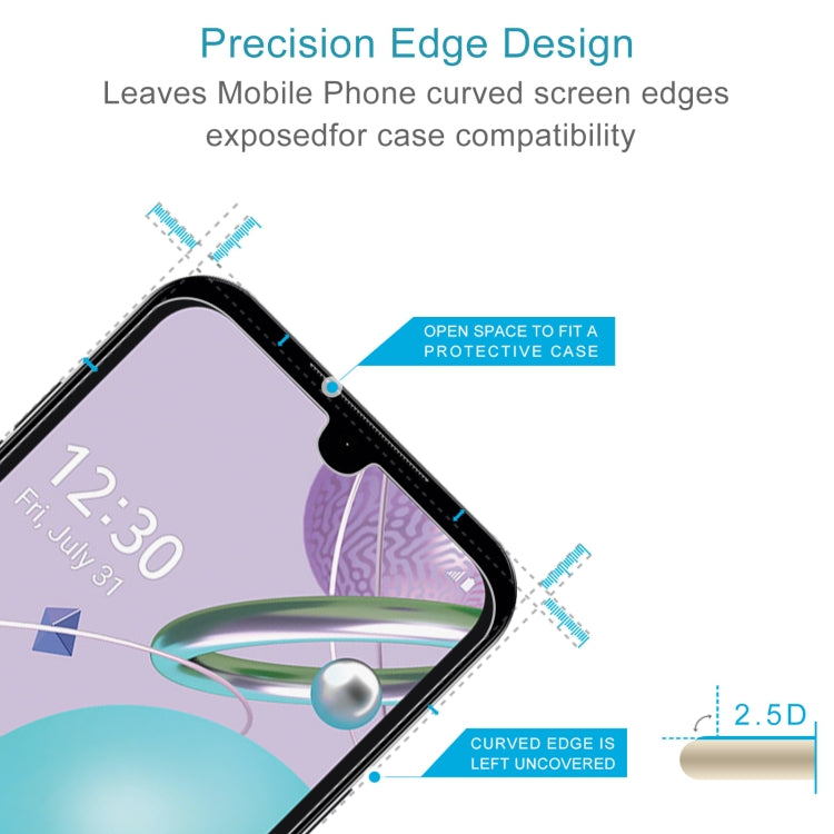 Curved tempered glass screen protector film with 2.5D edge design