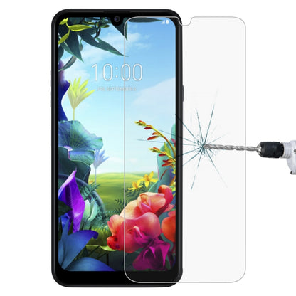Tempered glass screen protector film for LG phone, clear front shield
