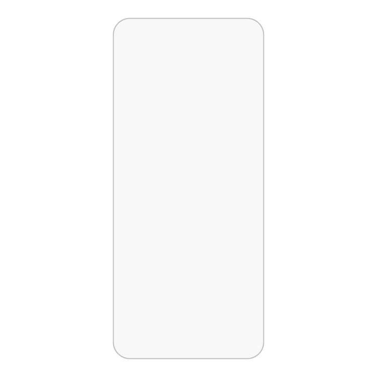 Clear tempered glass screen protector with rounded corners