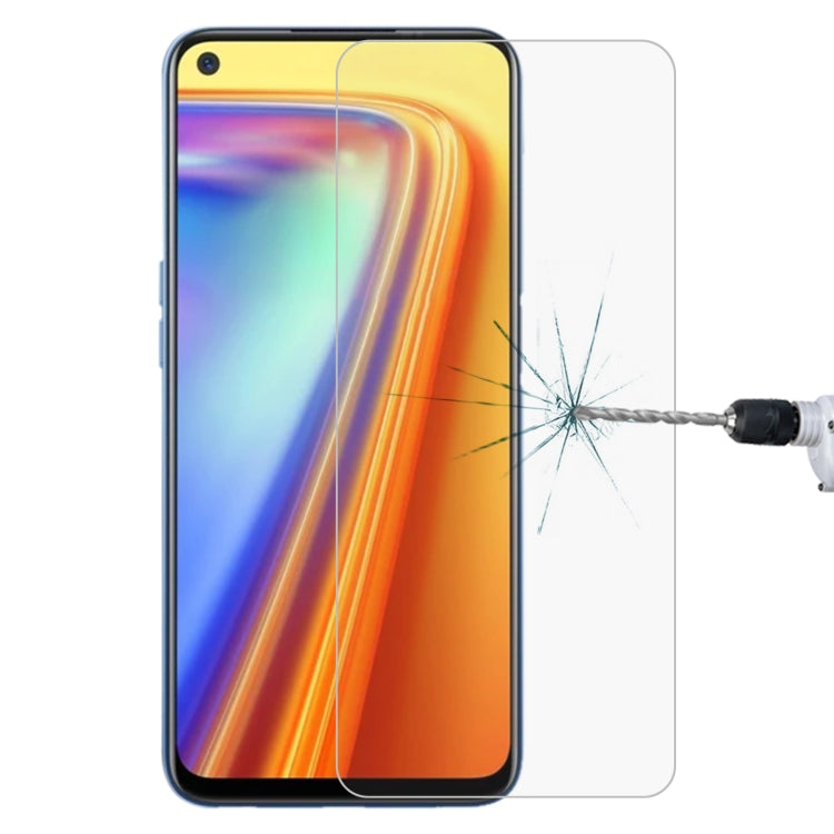 Tempered glass screen protector with clear shield film for smartphone display