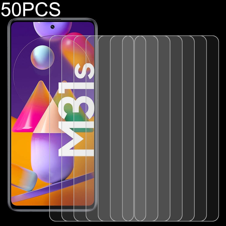 For Motorola Moto G9 Play 50 PCS 0.26mm 9H 2.5D Tempered Glass Film, For Huawei P Smart 2020 (50 PCS), For Samsung Galaxy A31 (50 PCS), For Xiaomi Black Shark 3 / Black Shark 3S (50 PCS), For Motorola Moto E (2020) (50 PCS)                             ...