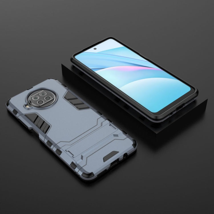 Black rugged protective phone case with camera cutout and side grip panels