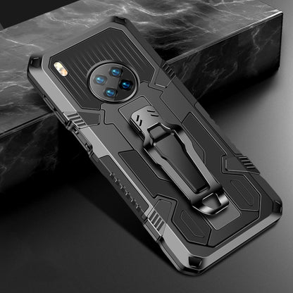 Rugged shockproof phone case with kickstand, dark gray and charcoal, armored corners and side buttons cover
