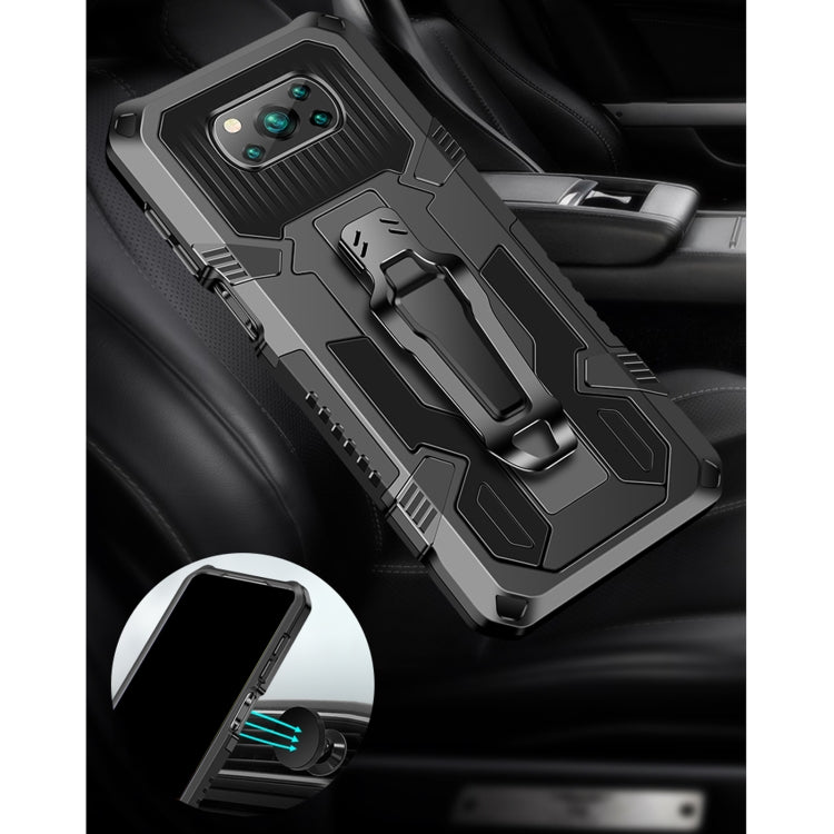 Rugged gray-and-black shockproof phone case with TPU frame and camera cutout