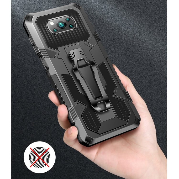 Gray-and-black rugged phone case with textured grip and camera lens cutouts