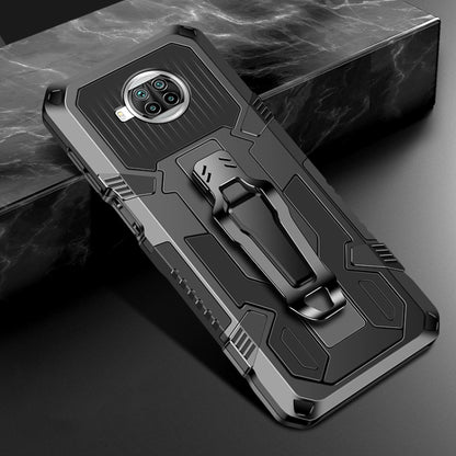 Shockproof rugged phone case in dark gray with raised camera protection