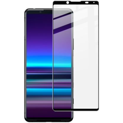 Full-screen tempered glass screen protector applied, covering front display