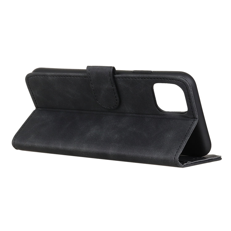 KHAZNEH black horizontal flip stand case with open cover