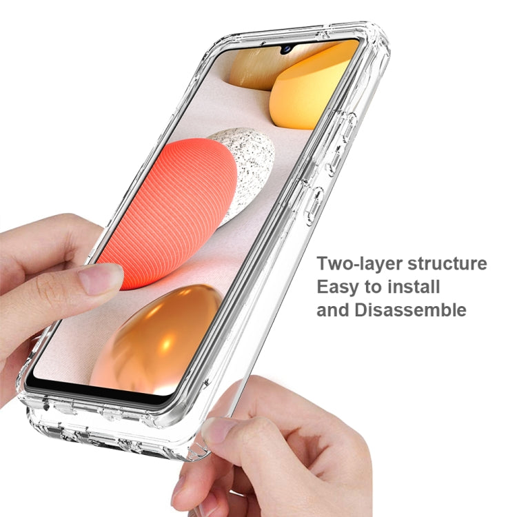 Clear shockproof case with two-layer PC+TPU structure and openable frame