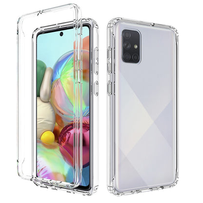 Clear shockproof phone case with precise camera and side port openings