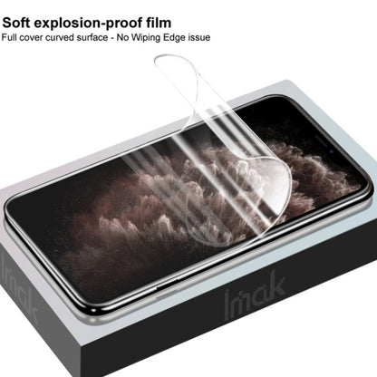 Curved clear hydrogel film protector for foldable screen, smooth fit