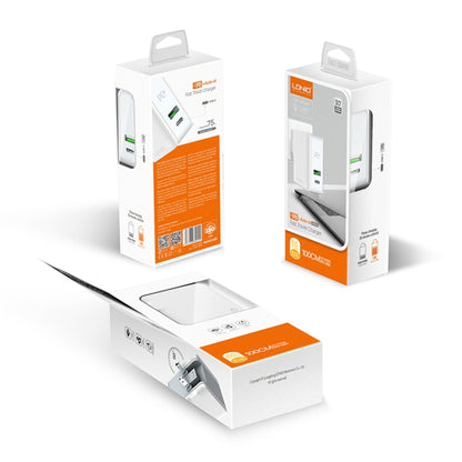 LDNIO travel charger retail box set with charger and included USB-C cable