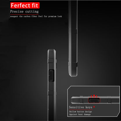 Black rugged TPU case for Pixel 3, side profile showing precise button openings