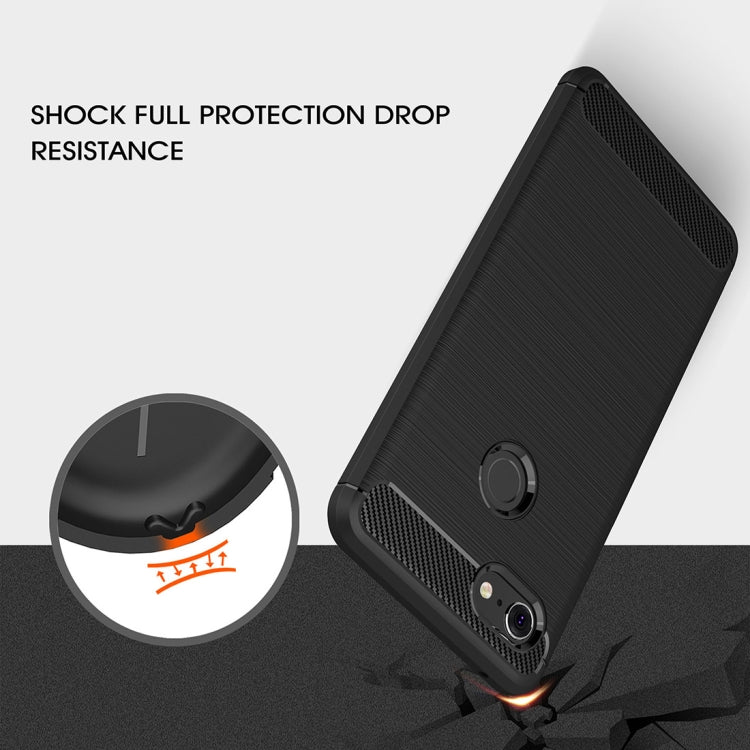 Black textured TPU case with shockproof drop protection and raised edges