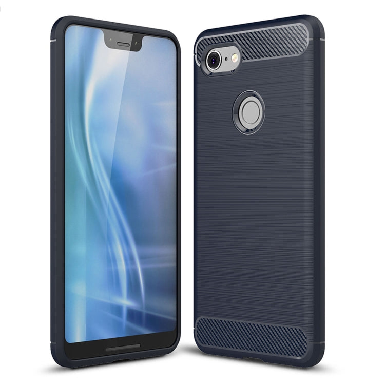 Brushed texture TPU shockproof phone case, circular grip ring and camera cutout, dark