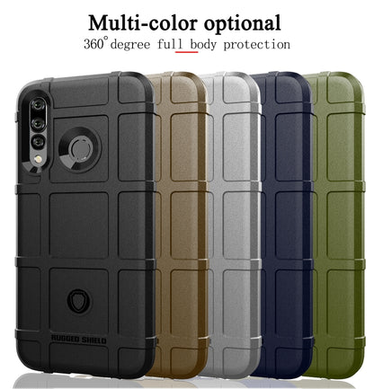 Rugged silicone phone case in multiple colors with full-body protective design