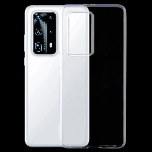 Clear ultrathin TPU phone case for Huawei P40 Pro+, with camera cutout