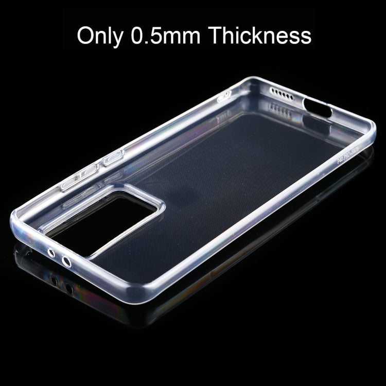 Clear ultrathin TPU phone case for Huawei P40 Pro+ with precise port openings