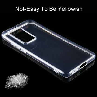 Clear TPU phone case for Huawei P40 Pro+ with slim flexible edge protection