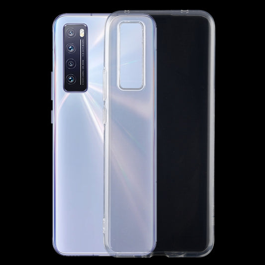 Transparent TPU phone case with raised camera cutouts for Huawei nova 7