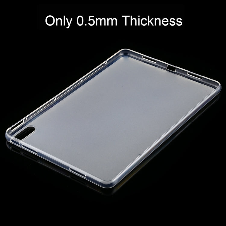 Slim clear TPU protective case for Huawei MatePad 10.4, thin edge profile