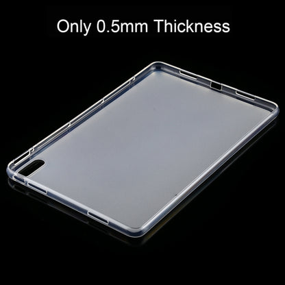 Slim clear TPU protective case for Huawei MatePad 10.4, thin edge profile