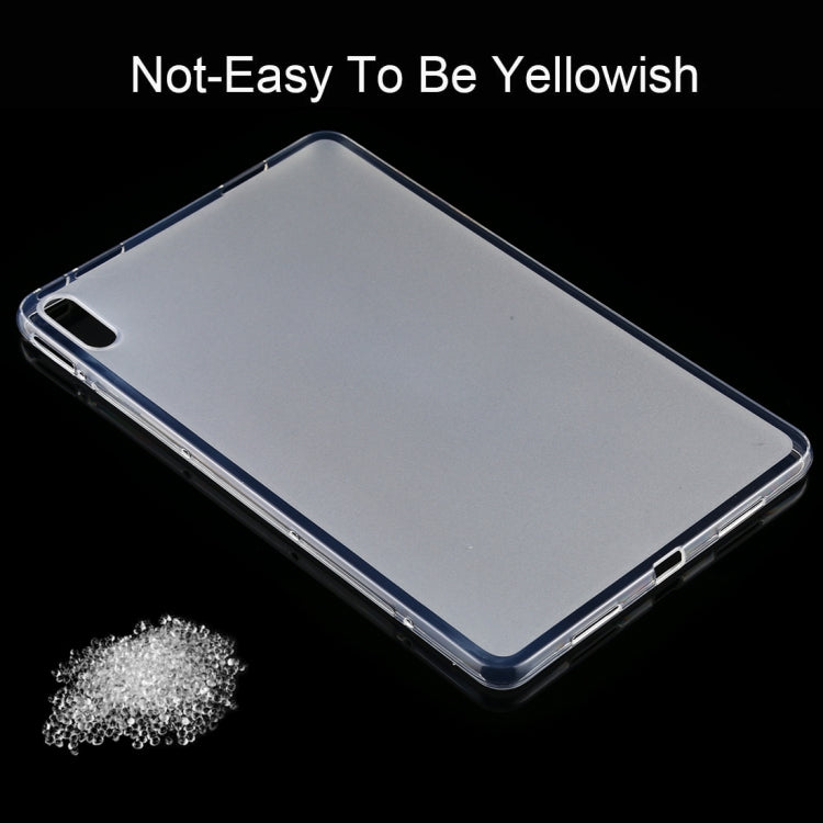 Clear transparent TPU protective case for Huawei MatePad 10.4 with anti-yellow design