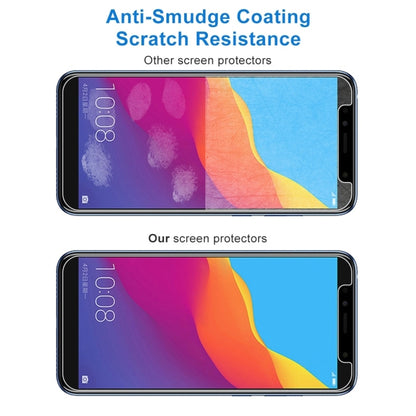 Tempered glass screen protector with anti-smudge coating and scratch resistance
