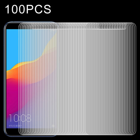 Tempered glass screen protector film with 2.5D curved edge, 100-pack