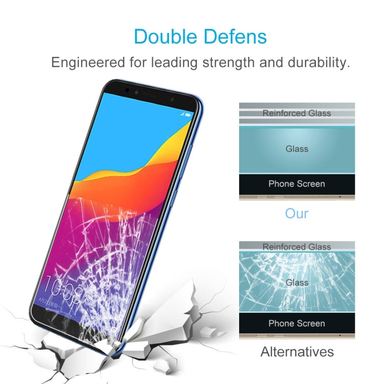 Tempered glass screen protector with reinforced glass protection for phone screen