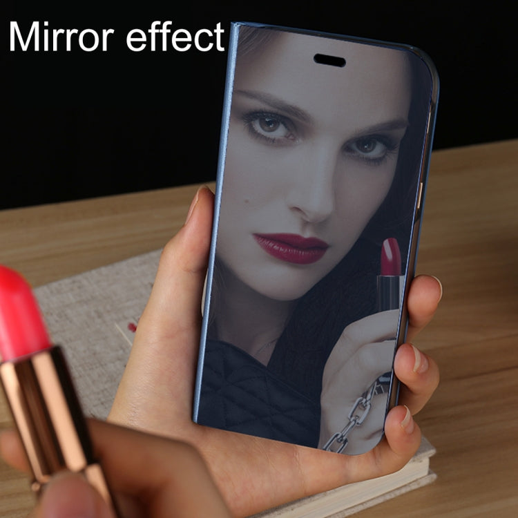 Mirror effect protective phone case with camera opening