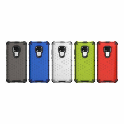 Phone case set: black, blue, white, green, and red honeycomb shockproof cases