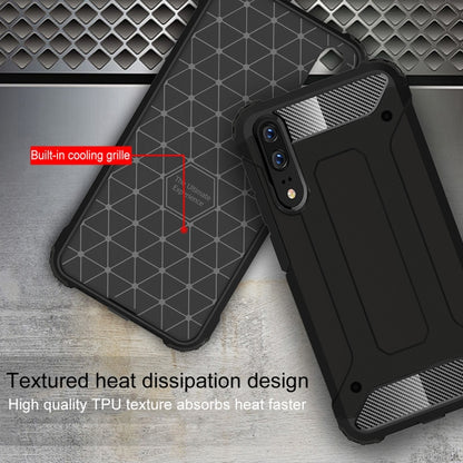 Rugged phone case with textured back and built-in cooling grille near camera