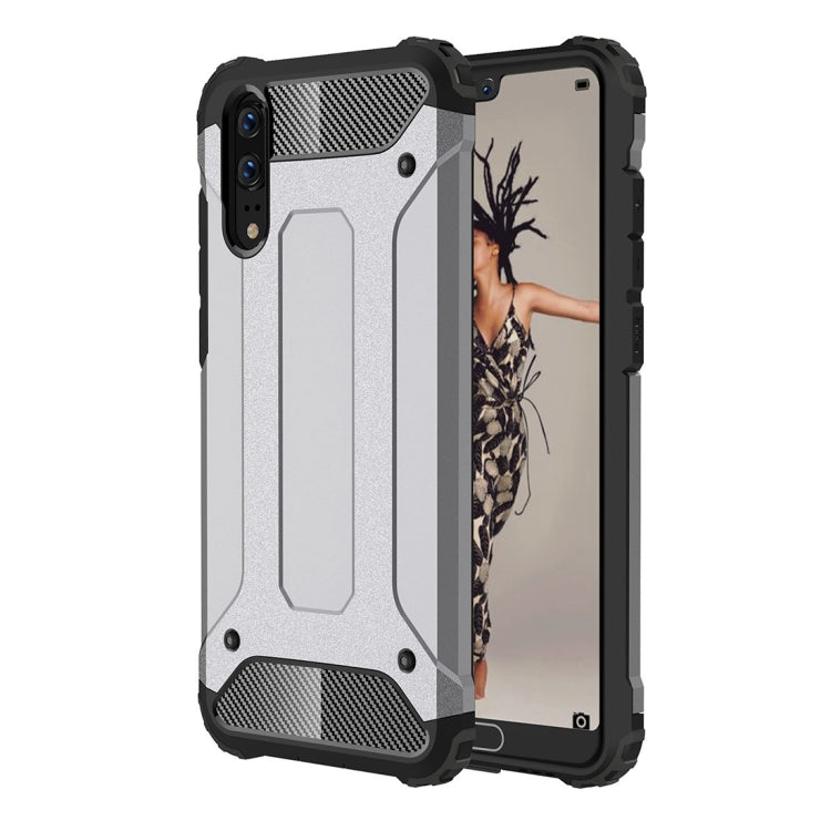 Rugged light TPU+PC phone case with textured grip and raised camera bezel