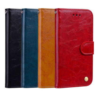 Leather flip wallet case with card slots and fingerprint hole, with side holder; multi-color view