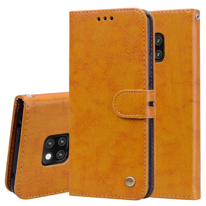 Orange flip leather phone wallet case with magnetic clasp and camera cutout
