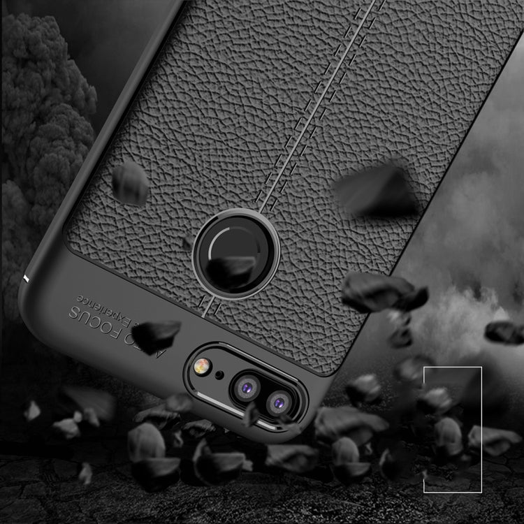 Textured TPU protective phone case for Honor 10 Lite with raised camera lens openings