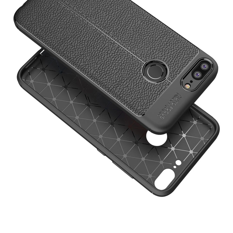Textured TPU protective phone case for Honor 10 Lite, underside with cutouts