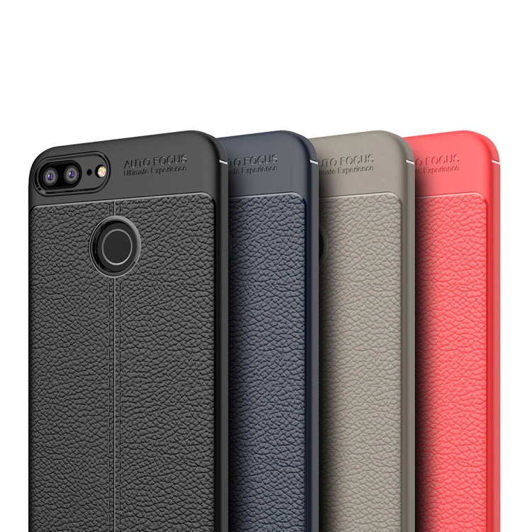 Textured soft TPU protective phone cases for Honor 10 Lite in black, navy, beige, and red
